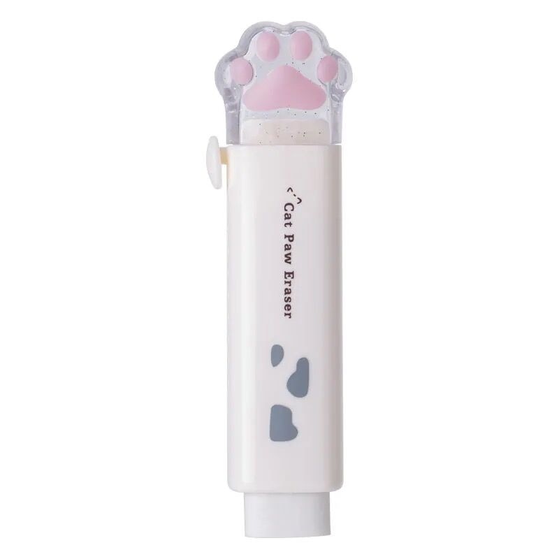 ARTİGOKİT | Push-pull Cat paw cute eraser girl pencil eraser