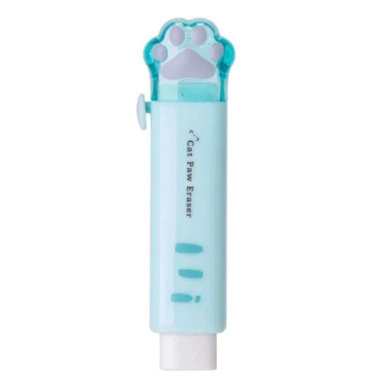 ARTİGOKİT | Push-pull Cat paw cute eraser girl pencil eraser