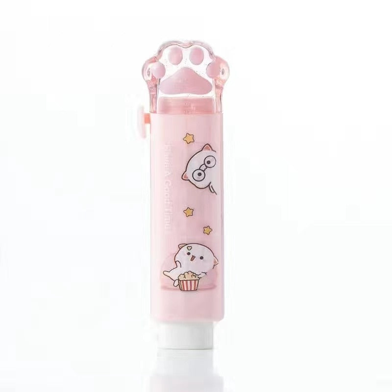 ARTİGOKİT | Push-pull Cat paw cute eraser girl pencil eraser