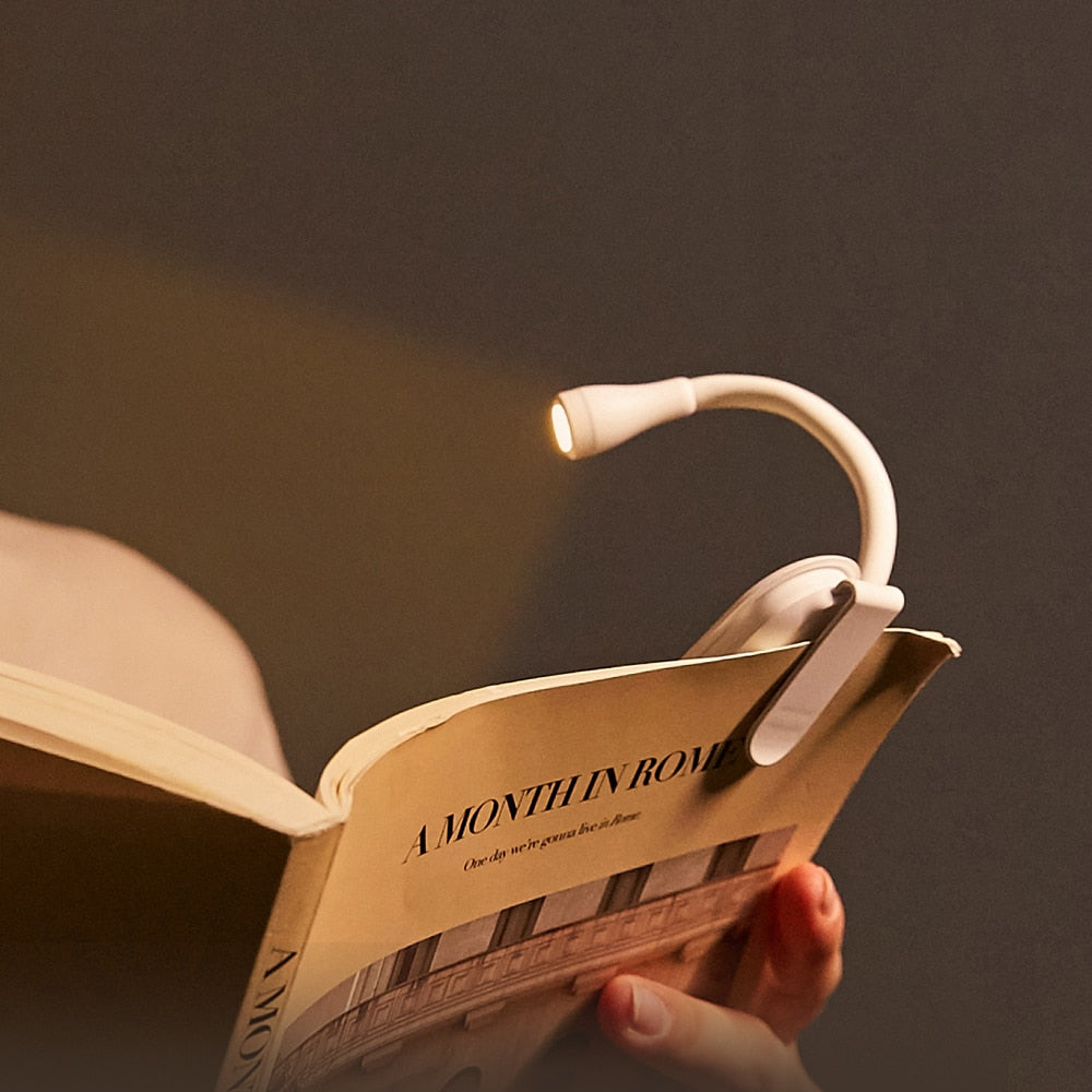 ARTİGOKİT | Book Light Portable Led Clip 360° Flip Book Lamps