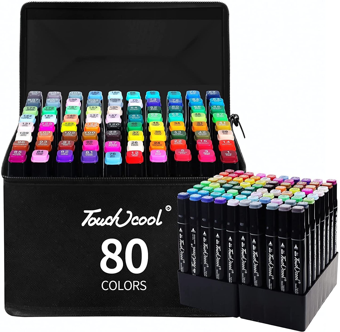 ARTİGOKİT | 24-168 Colors Oily Art Marker Pen Set