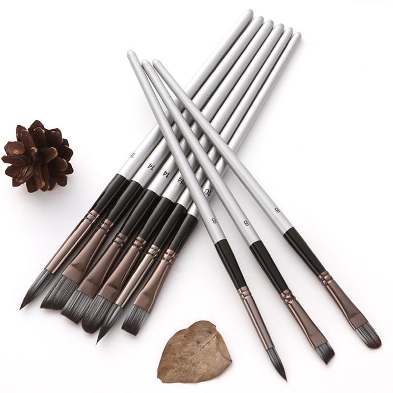 ARTİGOKİT| 12pcs Paint  Brushes