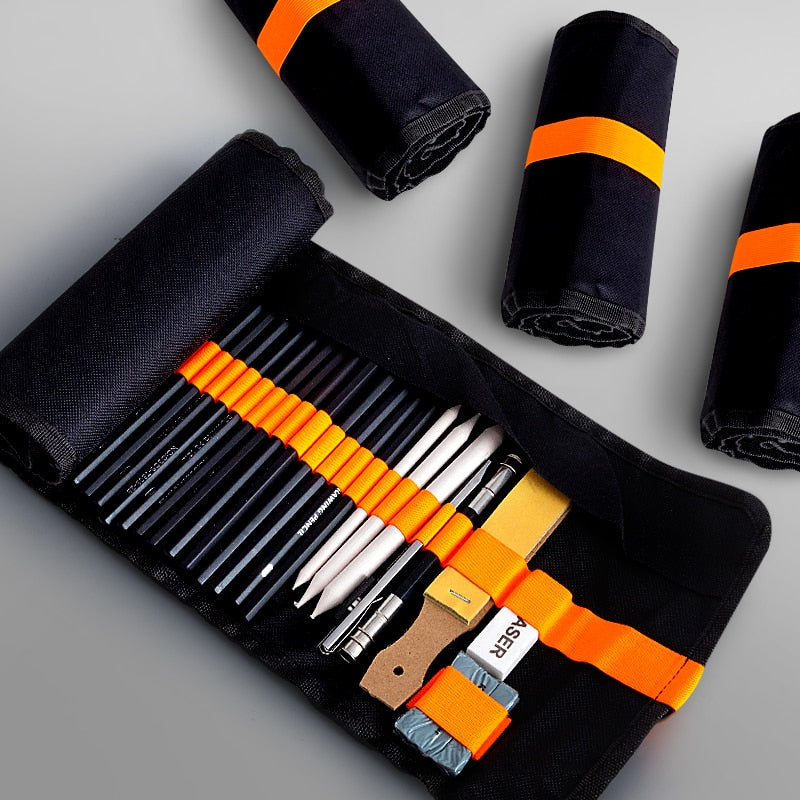 ARTİGOKİT|27/38/47pcs Sketch Pencils Set